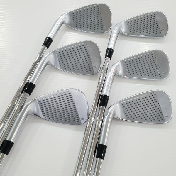 二手美品PING G410 5-W(共6支)鐵桿組 搭配N.S.PRO Zelos 7 77.5 S桿身 