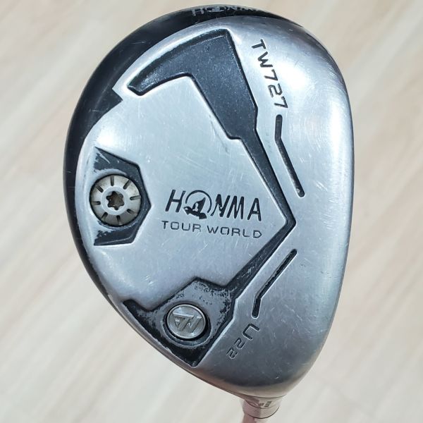 二手品HONMA ᴛ//ᴡᴏʀʟᴅ TW727 22°小雞腿木桿 搭配VIZARD UT65 66 ≒SR桿身 