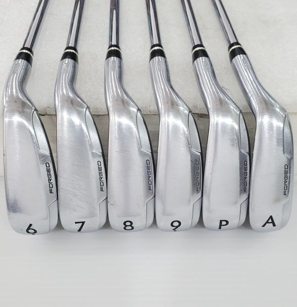 二手美品YAMAHA inpres UD+2 6-A(共6支)鐵桿組 搭配N.S.Pro Zelos 7 74 R桿身 