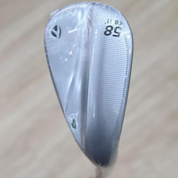 全新品TaylorMade ᴍɪʟʟᴇᴅ ɢʀɪɴᴅ(MG4) ᴛᴏᴜʀ ꜱᴀᴛɪɴ ᴄʜʀᴏᴍᴇ 58/ꜱʙ·𝟣𝟣°挖起桿 搭配N.S.Pro 950 neo 98 S桿身 