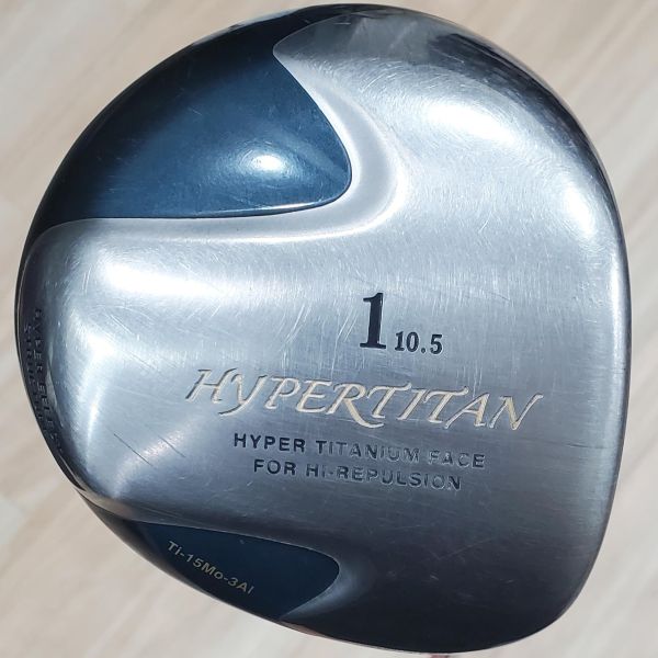 二手美品HYPER TITAN 10.5°開球木桿 搭配HYPER KICK 49 R桿身 