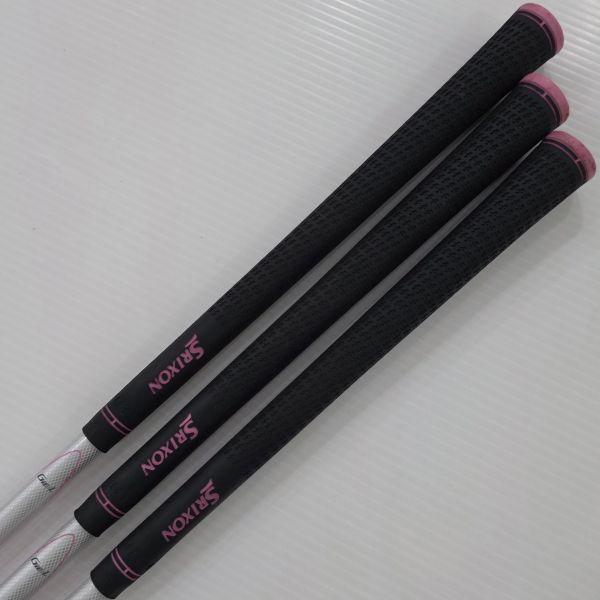 二手美品 女生 女用Sʀɪxᴏɴ Giᴇ-ʟ 32°/45°/56° 7號鐵桿,P/S號挖起桿 搭配SV-3019J 46 L桿身 