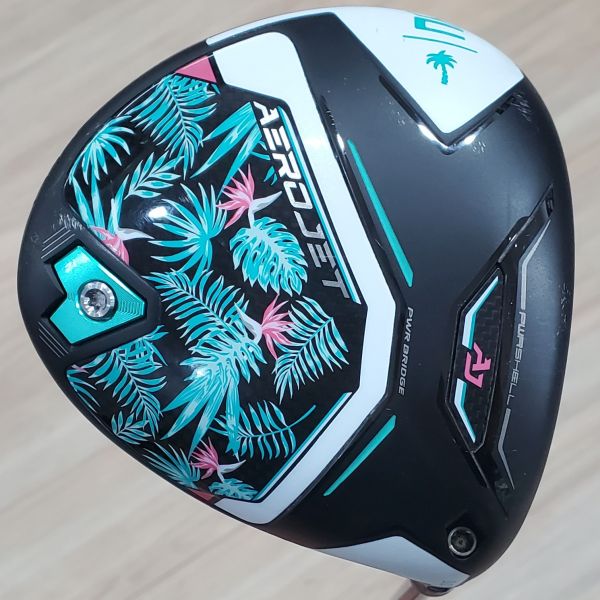 二手美品cobra AEROJET x Palm Tree Crew(棕梠樹限量版) 9°開球木桿 搭配TENSEI ʙʟᴜᴇ ᴛᴍ𝟧𝟢 51 R桿身 