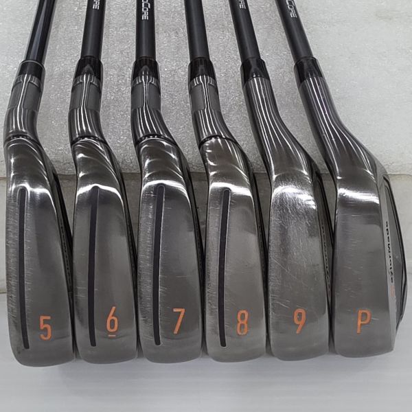 二手美品TaylorMade(25) Qi ɢᴜɴᴍᴇᴛᴀʟ ᴇᴅɪᴛɪᴏɴ 5-P(共6支)鐵桿組 搭配recoiʟ ᴅᴀʀᴛ 𝟨𝟧 ꜰ𝟥/特注、高階AXIOM 𝟩𝟧 VᴇʟᴏCᴏʀᴇ 64/78 R/S桿身 