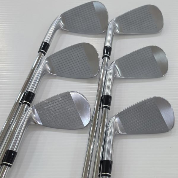 二手超美品HONMA ᴛ//ᴡᴏʀʟᴅ TR21X 5-10(共6支)鐵桿組 搭配N.S.Pro 950 neo 98 S桿身 