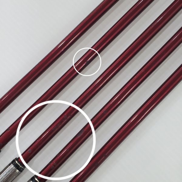 二手品 女生 左手LINKS SAF-601L 5,7,9,P,S鐵桿組 搭配St.Andrews L桿身 