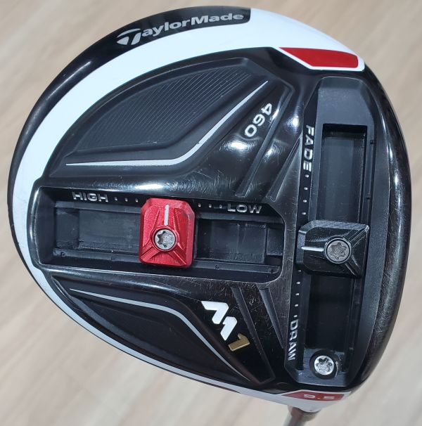 二手美品TaylorMade M1 ₄₆₀ 9.5°開球木桿 搭配特注TOUR AD GP-6ꜱʀ 64 SR桿身 