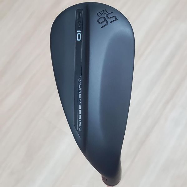 二手近新品Titleist(24) SM10 ᴊᴇᴛ ʙʟᴀᴄᴋ(霧黑版) 56/𝟣𝟤°ᴅ挖起桿 搭配N.S.Pro 950 neo 98 S桿身 