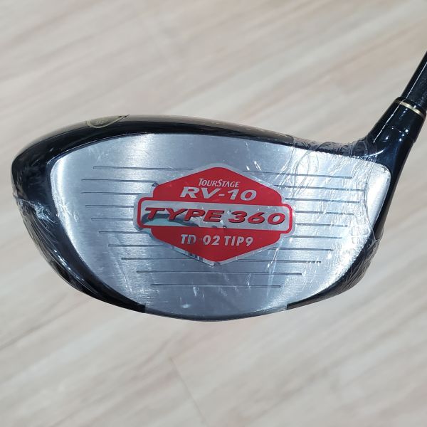 全新品 ʙʀɪᴅɢᴇꜱᴛᴏɴᴇ TOURSTAGE RV-10 -ᴛʏᴘᴇ- ₃₆₀ 9°開球木桿 搭配TD-02 ᴛɪᴘ𝟫 S桿身 