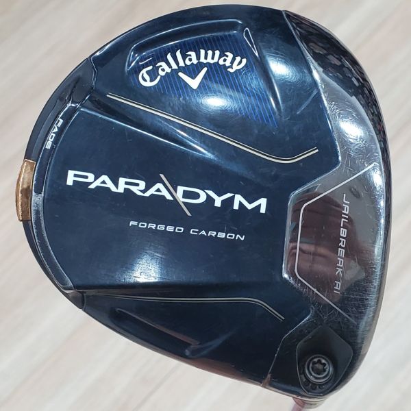 二手美品Callaway PARADYM 10.5°開球木桿 搭配特注Speeder 661 ᴇᴠᴏʟᴜᴛɪᴏɴ V 64 SR桿身 