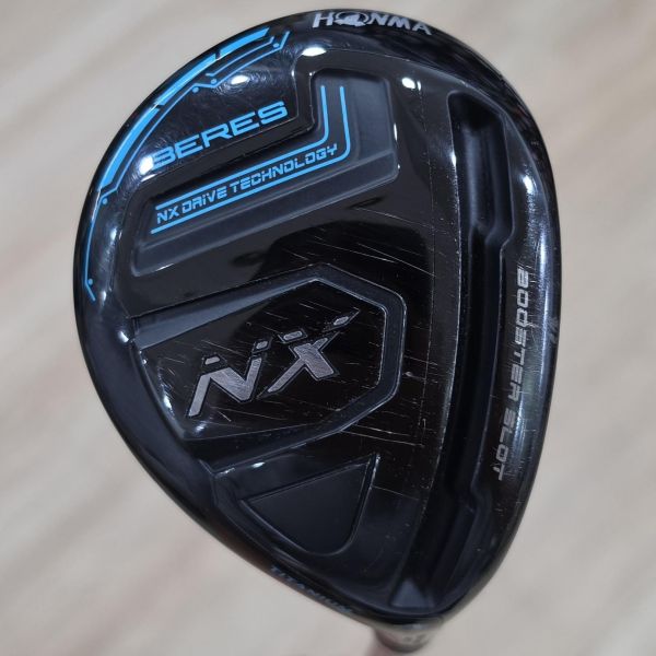 二手美品HONMA BERES NX 22° 4號小雞腿 搭配VIZARD ꜰᴏʀ NX 𝟦𝟧 49 R桿身 