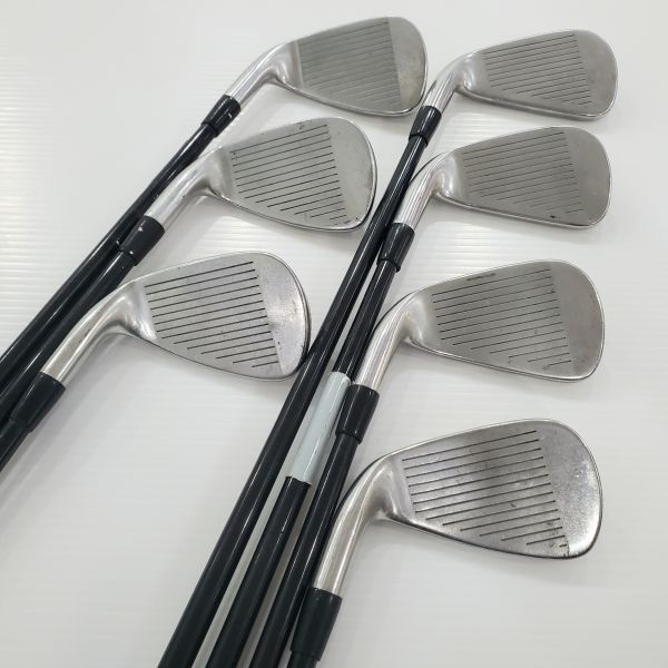 二手美品Titleist 714AP1 5-W(共7支)鐵桿組 KURO KAGE ʟᴏᴡ ʙᴀʟᴀɴᴄᴇ ɪʀᴏɴ 65 R桿身 