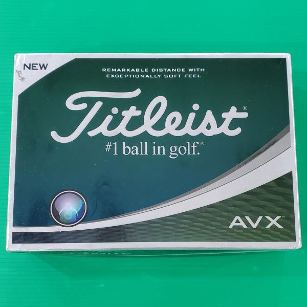 全新品Titleist AVX (純淨版)高爾夫球 一盒共12顆 