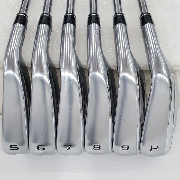 二手美品HONMA ᴛ//ᴡᴏʀʟᴅ TW757P 5-P(共6支)鐵桿組 搭配N.S.Pro 950 neo 98 S桿身 