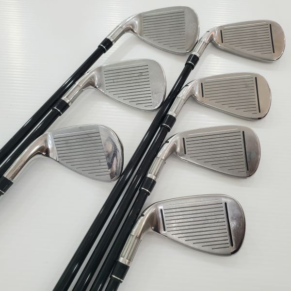 二手美品TaylorMade M4 5-A(共7支)鐵桿組 搭配FUBUKI TM6 56 R桿身 