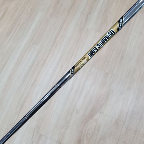 二手超美品TaylorMade(23)  P·7MC 33° 7號鐵桿 搭配Dynamic Gold EX TOUR ISSUE S200 131 S桿身 