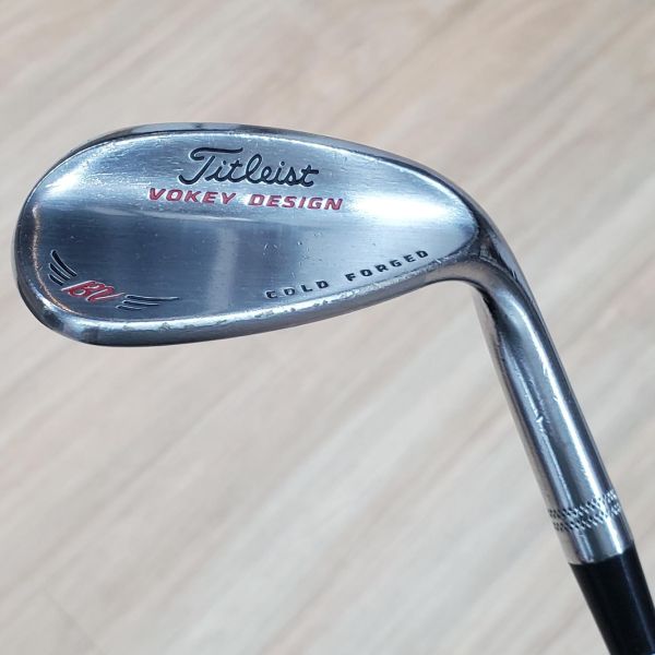 二手美品Titleist VOKEY DESIGN BV ᴄᴏʟᴅ ꜰᴏʀɢᴇᴅ 54/𝟣𝟢°挖起桿 搭配Dynamic Gold W桿身 