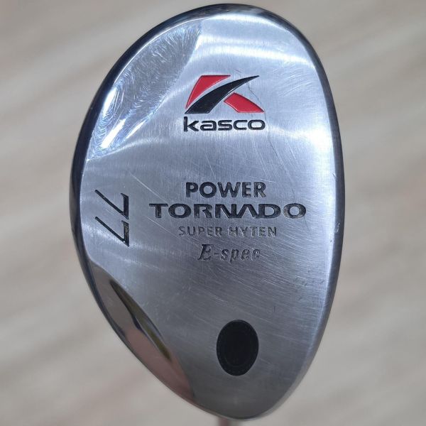 二手美品 女生 女用kasco ᴘᴏᴡᴇʀ TORNADO E-spec 77 25° 7號小雞腿 搭配E-spec 44 L桿身 