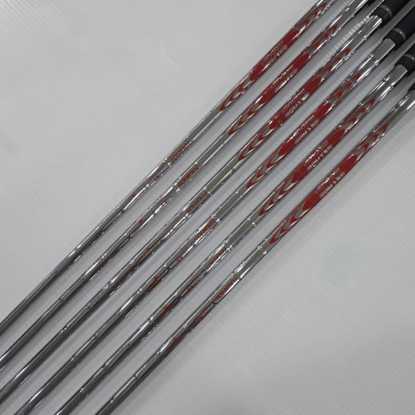 二手美品HONMA ᴛ//ᴡᴏʀʟᴅ TW737 Vs 5-10(共6支)鐵桿組 搭配N.S.Pro MODUS³ TOUR105 106.5 S桿身 