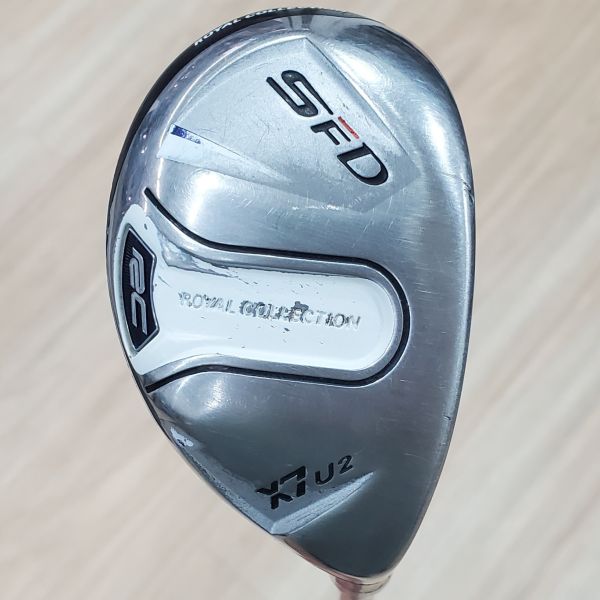 二手品RC(ROYAL COLLECTION) SꜰD X7 18° 2號小雞腿 搭配ATTAS RC H50 54 SR桿身 