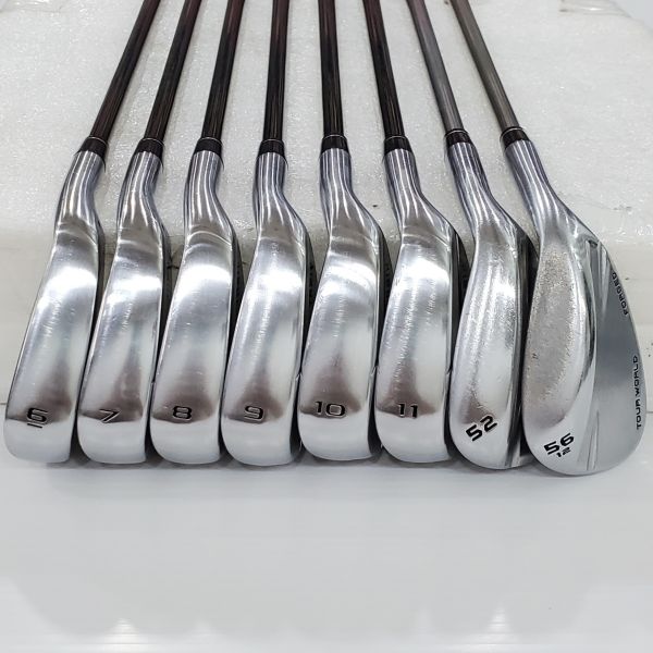 二手超美品HONMA TR21x 6-11(共6支)鐵桿組 搭配原廠VIZARD TR20-65 61 R桿身+ᴛᴏᴜʀ ᴡᴏʀʟᴅ TW-W FORGED 52°挖起桿 搭配VIZARD IB 85 W桿身+ᴛᴏᴜʀ ᴡᴏʀʟᴅ TW-W FORGED 56/12°挖起桿 搭配原廠VIZARD IB 85 W桿身 