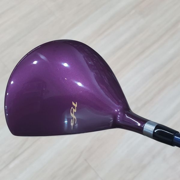 二手超美品 女生 女用Mizuno efil ᴘᴜʀᴘʟᴇ 27° 7號球道木桿 搭配原廠 L桿身 