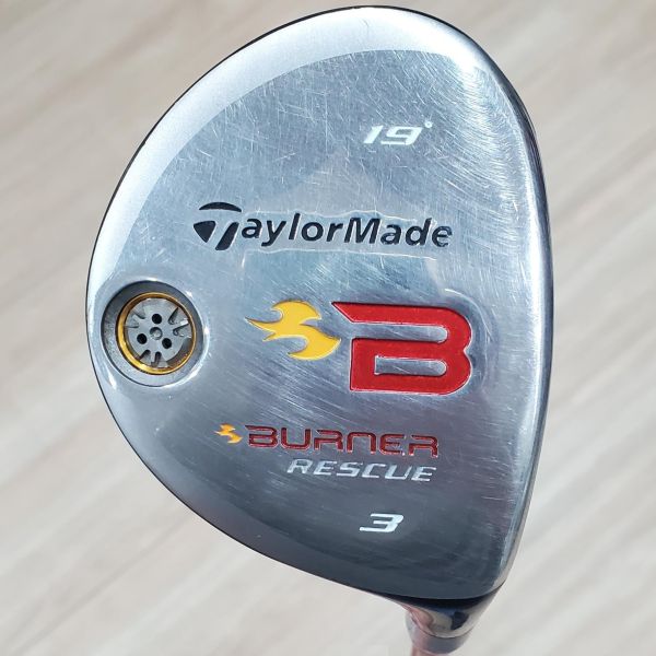 二手美品TaylorMade BURNER ʀᴇꜱᴄᴜᴇ 19° 3號小雞腿 搭配RE＊AX ꜱᴜᴘᴇʀꜰᴀꜱᴛ ʙᴜʀɴᴇʀ ᴘʟᴜꜱ 53 R桿身 