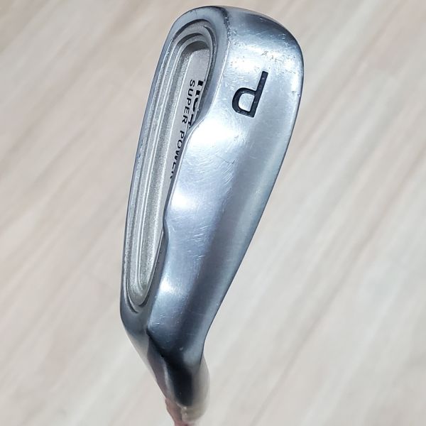 二手美品HOLIZAX SUPER POWER P號鐵桿 搭配原廠 S桿身 