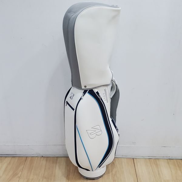 全新品 女生 女用BRIDGESTONE BG-100L(天藍版) 13.5°/21° 開球木桿/5號球道木桿 搭配BG-100Lw 44 L桿身+29° 6號小雞腿/7,9-S(共4支)鐵桿組 搭配BG-100Li 47 L桿身+33"推桿 大全配 搭配全新球袋 