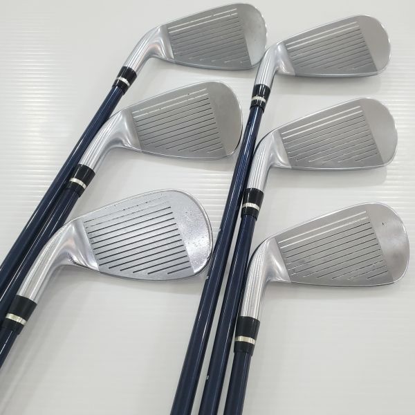 二手美品YAMAHA inpres UD+2 6-A(共6支)鐵桿組 搭配MX-519i 50.5 R桿身 