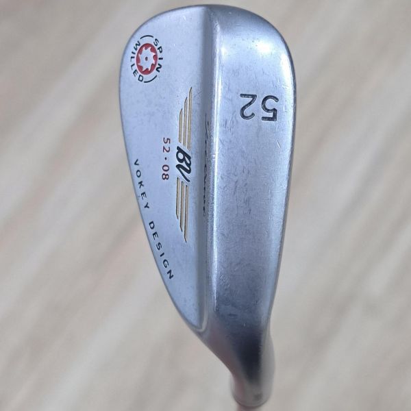 二手美品Titleist BV SM 𝟧𝟤·𝟢𝟪 52/08°挖起桿 搭配Dynamic Gold W桿身 