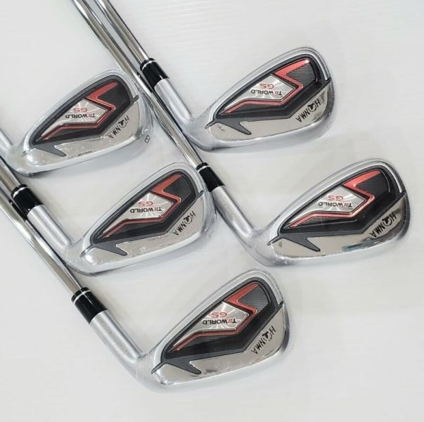 全新品HONMA GS 6-P(共5支)鐵桿組 搭配原廠N.S.pro Zelos FOR T//WORLD 77 R桿身 