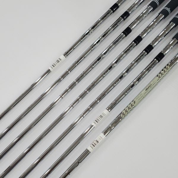 二手近新品PRGR 05/00 ꜰᴏʀɢᴇᴅ 6-56/𝟣𝟢°(共7支)鐵桿組 搭配N.S.Pro ꜱᴏꜰᴛ ꜱᴛᴇᴇʟ 𝟢𝟩𝟧 ᴍ𝟥𝟩/SSIII 76/96 R/W桿身