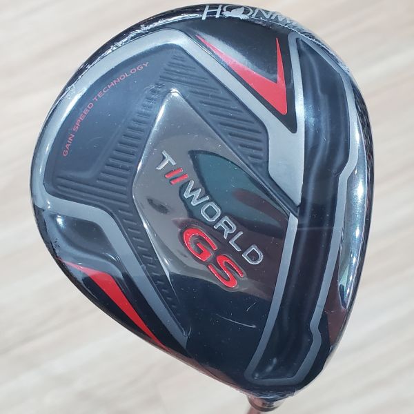全新品HONMA ᴛ//ᴡᴏʀʟᴅ GS 18° 5號球道木桿 搭配SPEEDTUNED 48 R桿身 