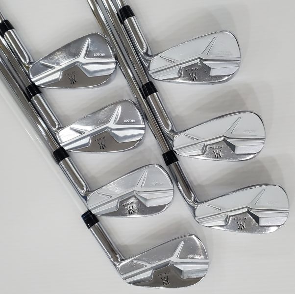 二手品MIURA MC-501 ꜰᴏʀɢᴇᴅ(鍛造) 4-P(共7支)鐵桿組 搭配MCH 90-S/N.S.Pro 950 neo 93.5/94.5 S/R桿身 