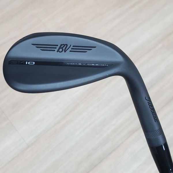 二手近新品Titleist(24) SM10 ᴊᴇᴛ ʙʟᴀᴄᴋ(霧黑版) 56/𝟣𝟤°ᴅ挖起桿 搭配N.S.Pro 950 neo 98 S桿身 
