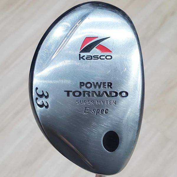 二手品 女生 女用kasco ᴘᴏᴡᴇʀ TORNADO E-spec 33 16° 3號小雞腿 搭配E-spec 44 L桿身 