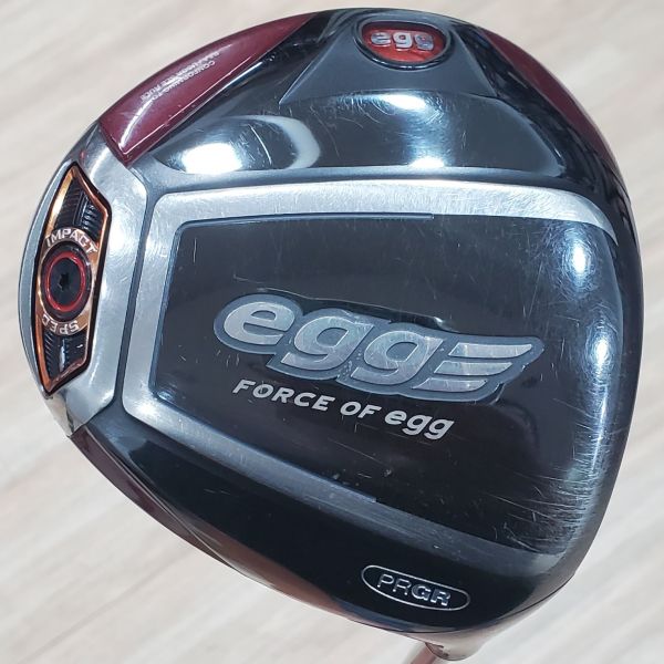 二手美品 女生 女用PRGR egg 11.5°開球木桿 搭配IMPACT-SPEC M-30 38 L桿身 