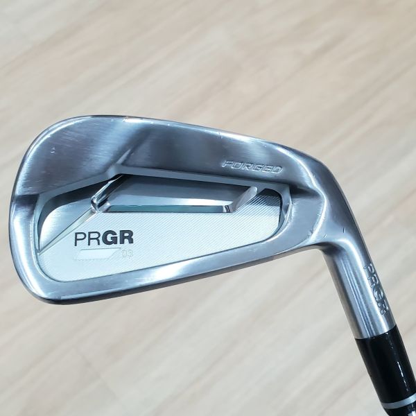 二手超美品PRGR 03 ꜰᴏʀɢᴇᴅ 26° 7號鐵桿 搭配N.S.Pro 850 neo 86 S桿身 