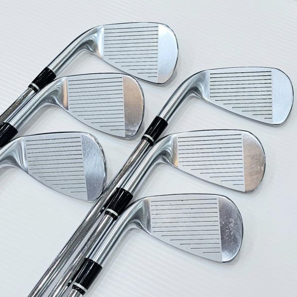 二手美品PRGR ID FORGED 5-P(共6支)鐵桿組 搭配PRGR SS3 850  SR桿身 2178 