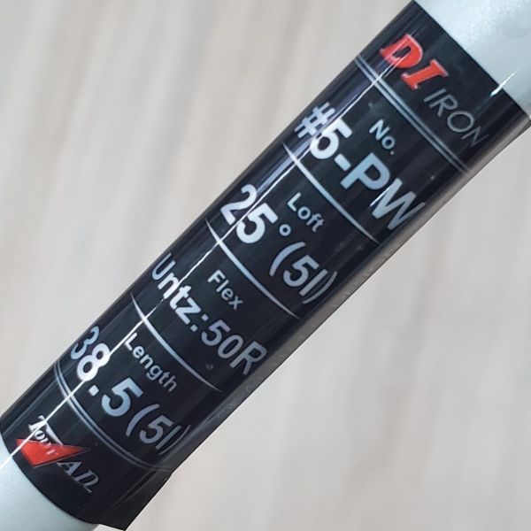 全新品TOUR AD DI 25° 5號鐵桿 搭配特住TOUR AD Untz 𝟧𝟢ʀ R(特注)≒S(原廠)桿身 