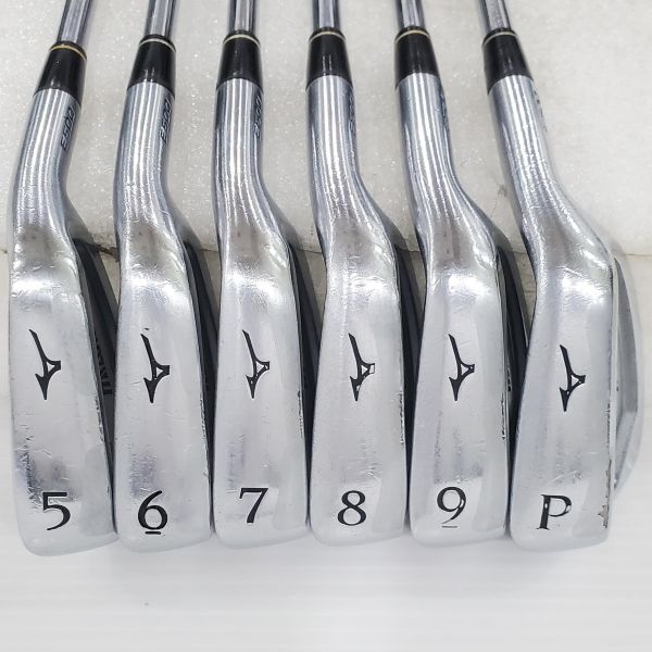 二手品Mizuno JPX E500 ꜰᴏʀɢᴇᴅ 5-P(共6支)鐵桿組 搭配N.S.Pro 950 ʜᴛ 94.5 R桿身 