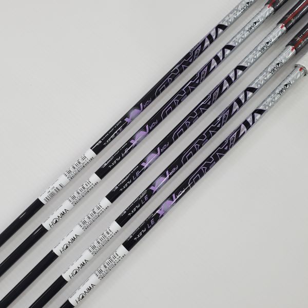 全新品 女生 女用HONMA BERES NX 7-S(共5支)鐵桿組 搭配VIZARD ꜰᴏʀ NX 37 42 L桿身 
