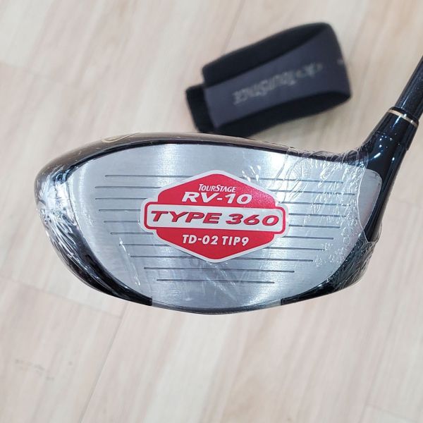 全新品BRIDGESTONE TOURSTAG RV-10 -ᴛʏᴘᴇ- ₃₆₀ 9°開球木桿 搭配原廠TD-02 S桿身 
