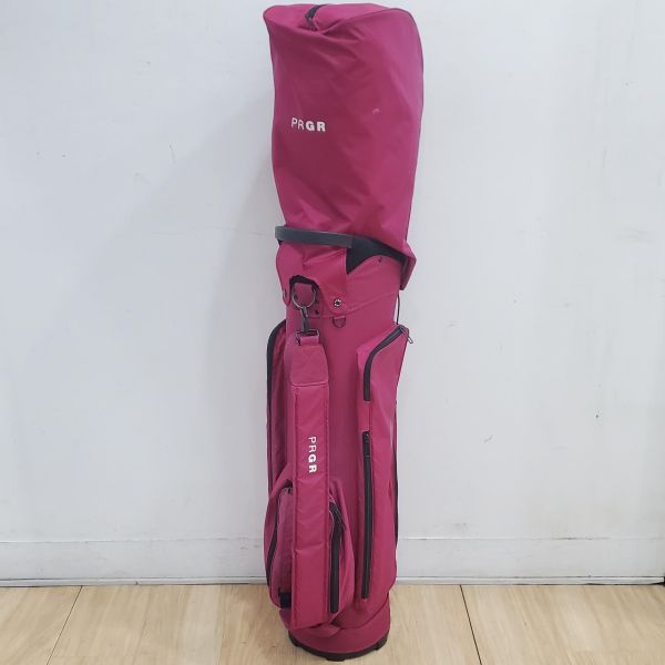 二手美品PRGR SWEEP ᴍ-𝟣𝟧 12.5°/18°/24°/29° 開球木桿/4號球道木桿/7號球道木桿/6號小雞腿/7-S(共6支)鐵桿組 搭配M-30 39/40/37/38/41 L桿身+ᴘᴛ-𝟣𝟧 32"推桿 搭配二手超美品PRGR球袋 