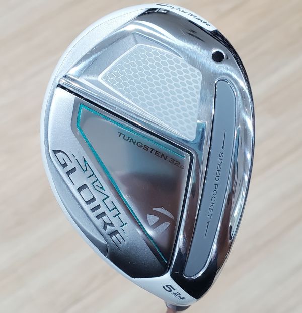 二手近新品 女生 女用TaylorMade ꜱᴛᴇᴀʟᴛʜ GLOIRE 24° 5號小雞腿 搭配SPEEDER NX 51 A桿身 