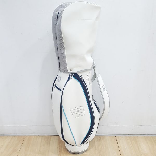二手近新品 女生 女用BRIDGESTONE BG-100L(天藍版) 13.5°/21° 開球木桿/5號球道木桿 搭配BG-100Lw 44 L桿身+29° 6號小雞腿/7,9-S(共4支)鐵桿組 搭配BG-100Li 47 L桿身+33"推桿 搭配近全新球袋 