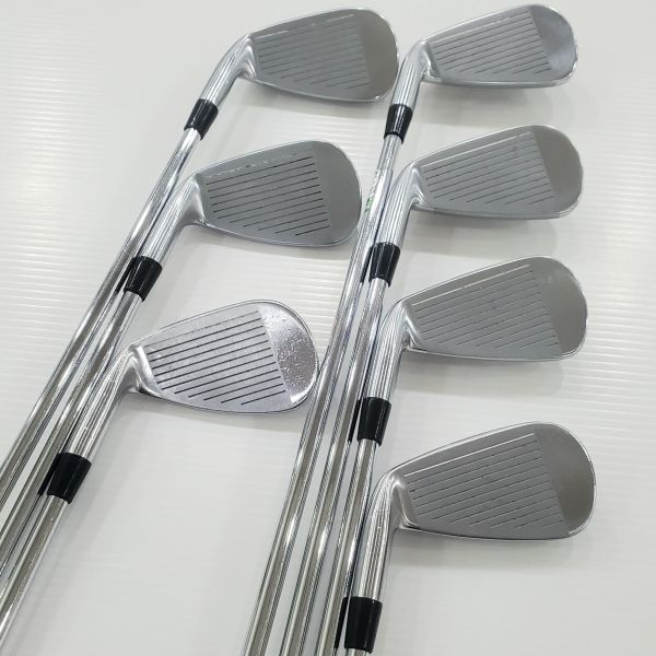 二手美品BRIDGESTONE JGR ʜʏʙʀɪᴅ ꜰᴏʀɢᴇᴅ 5-P𝟤(共7支)鐵桿組 搭配N.S.Pro Zelos 8 84 R桿身 