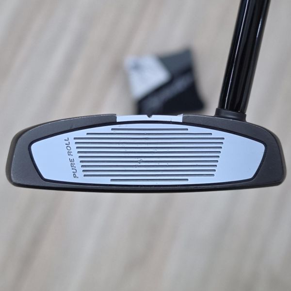 二手超美品TaylorMade Spider Tᴏᴜʀ X x𝟩 ᴘᴀᴛʜ ᴅᴏᴜʙʟᴇ ʙᴇɴᴅ 34"推桿 搭配KBS ʙʟᴀᴄᴋ 