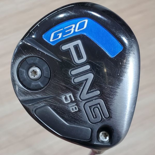 二手品PING G30 18° 5號球道木桿 搭配TFC 390F 64 SR桿身 